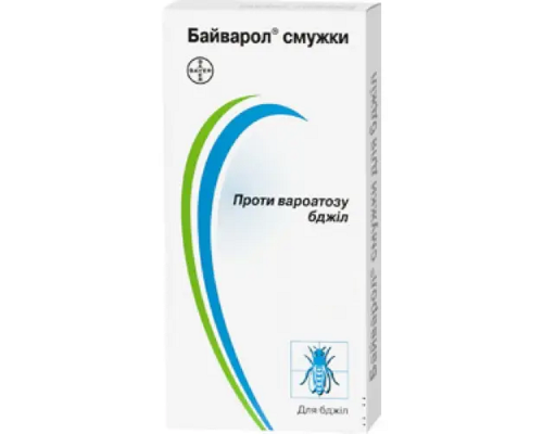 Байварол 1 упаковка 4 полоски Еlanco/Bayer 