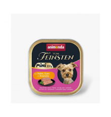 Корм для собак мини Vom Feinsten Adult  Mini   с курицей,гусем и петрушкой 100 г Animonda