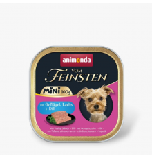 Корм для собак мини Vom Feinsten Adult  Mini   с птицей и лососем 100 г Animonda