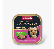 Корм для собак міні Vom Feinsten Adult Mini  з яловичиною,качкою та орегано  150 г Animonda