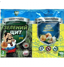Зелены\ий щит лук чеснок 3 мл + 12 мл 