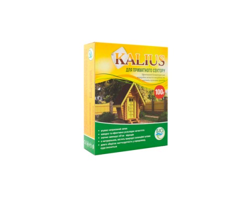 БИОПРЕПАРАТ ДЛЯ ВЫГРЕБНЫХ ЯМ И УЛИЧНЫХ ТУАЛЕТОВ KALIUS 100 г