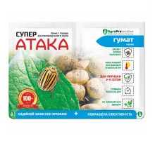 Инсектицид Супер Атака 4 мл + Гумат Калия от колорадского жука 10 мл AgroProtection