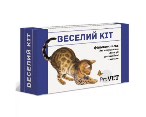 ВЕСЕЛИЙ КІТ фітокомплекс для профілактики урологічного синдрому та сечокам’яної хвороби (Эмульсия), PR241752	