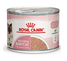 Корм для кошенят Роял Royal Canin Mother & Babycat, консерви для кошенят 195 г
