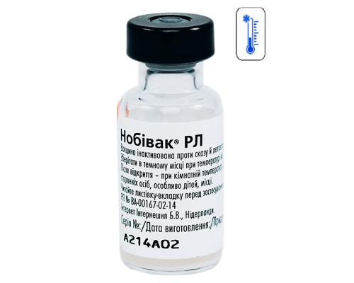 Вакцина Нобивак RL 1 флакон 1 доза Nobivac