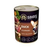 Корм д/соб Сейвори SAVORY Adult Duck консерви з качкой 400г
