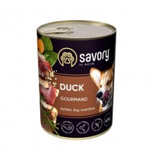 Корм д/соб Сейвори SAVORY Adult Duck консерви з качкой 400г