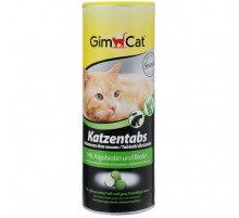 Таблетки Katzentabs GimCat для кошек с алгобиотином и биотином 710 таблеток GimCat
