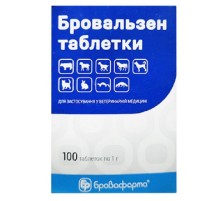 Таблетки Бровальзен 7,5%  №100 Бровафарма
