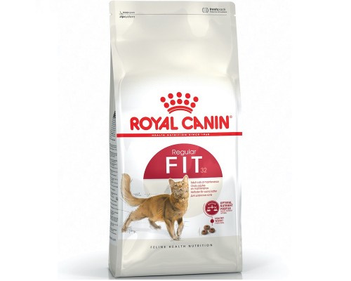 Сухой корм для котов имеющих доступ на улицу Fit 32 с мясом птицы 400 г Royal Canin