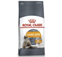 Сухой корм для котов Hair and Skin Care для эластичности кожи и красоты шерсти 400 г Royal Canin