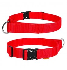 Нашийник Dog Extreme нейлон з ручкою червоний 40 мм х 55-75см COLLAR 67053