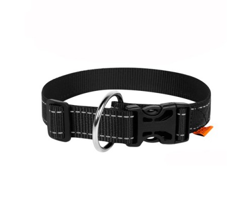 Ошейник Dog Extreme нейлон с ручкой черный 40 мм х 55-75 см COLLAR 67051