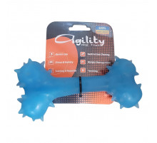 Игрушка для собак AGILITY косточка 15 см, голубая