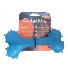 Игрушка для собак AGILITY косточка 15 см, голубая
