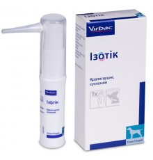 Капли ушные для собак Изотик для лечения отита 10 мл 10 доз Virbac
