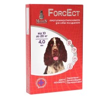Капли для щенков и собак 10-20 кг ForcEct 4 мл противопаразитарное средство №1 Modes срок 08.20126