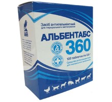 Альбентабс 360 36% таблетки від глистів №100 O.L.KAR