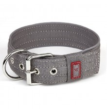 Нашийник Keeper Active посилений 20 мм 260-310 мм подвійний нейлон сірий 0979/10 KARELINE