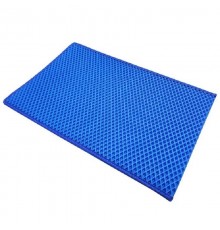Коврик FUNtastic 33*30 см прорезиненыйм синий Украина