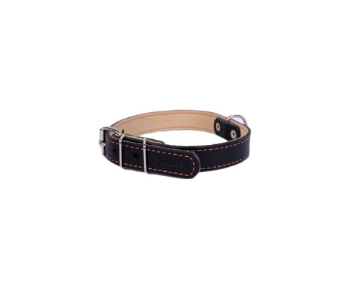 Нашийник Collar подвійний ширина 20 мм довжина 32-40 см чорний 01411