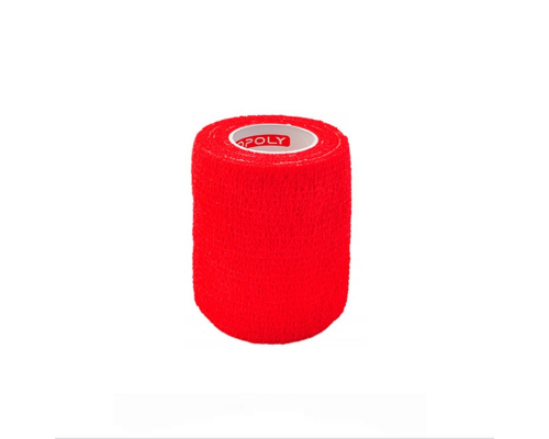 Фиксирующая повязка Copoly Красная (5 х 450 см) Cymedica