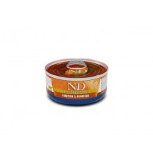 Влажный корм для котов Фармина Farmia N&D Grain Free PUMPKIN VENISON ADULT с тыквой,  олениною 70 г