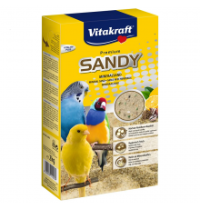 Наполнитель для птиц Sandy с минералами Минеральный впитывающий 2 кг Vitakraft
