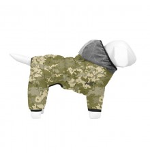 Комбинезон для собак WauDog Clothes Милитари S 30 В 57-59 см С 40-43 см Collar