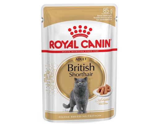 Корм для котів  Роял Royal Canin FBN WET BRITISH SHORT AD 85г 2032001 