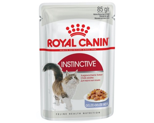 Корм для котов Instinctive wet in jell кусочки в желе 85 г Royal Canin