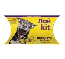 Пакеты для уборки за животными в картонном боксе 25х30 см 20 шт ЛайKit