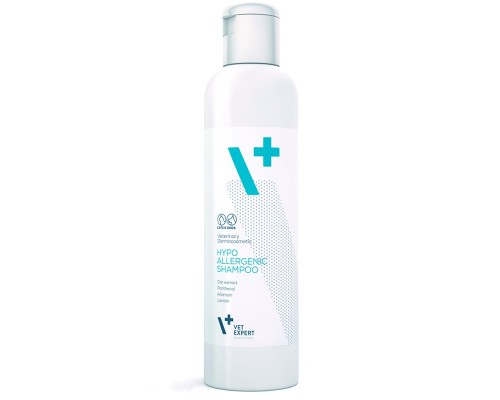 Шампунь для кошек и собак Hypoallergenic лечебно-косметический для чувствительной кожи 250 мл Vet Expert