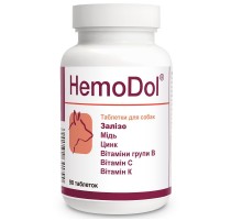 Таблетки для собак HemoDol для улучшения процессов кровообразования №90 Dolfos