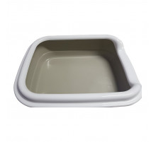 Туалет для котів і кішок Comfort L 49*39*15 см перлина Природа 