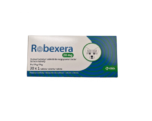 Робексера (Robexera) для собак 20 мг 10 таб  KRKA