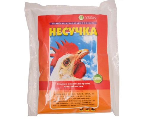 Премикс для кур-несушек Несушка кормовая добавка 500 г Продукт