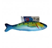 Игрушка д/кош Рыбка плюшевая с кошачьей мятой 20*5*4 см арт.4276-17-HCT(200192)