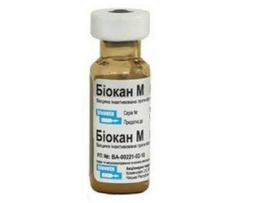 Вакцина Биокан М 1 доза  BioVeta Чехия