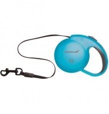 Рулетка Collar control 10 кг 3 м ручка комфорт стрічка синя 81202