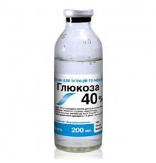 Раствор для инъекций Глюкоза 40% 200 мл O.L.KAR