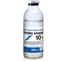 Раствор для инъекций Натрия хлорид 10% 200 мл O.L.KAR