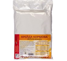 Мел кормовой пищевая добавка для животных 1 кг
