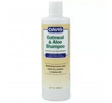 Шампунь для собак и котов без мыла Гипоаллергенный Davis Oatmeal Aloe 355 мл