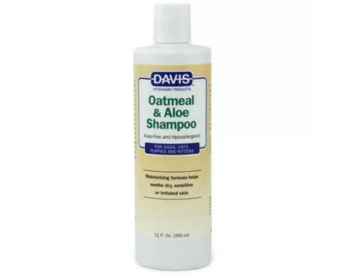 Шампунь для тварин без мила Davis Oatmeal Aloe 355 мл