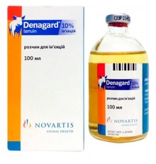 Денагард (тіамулін) 10% для свиней ін'єкції 100 мл Novartis
