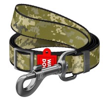 Поводок для собак Waudog Nylon Милитари нейлоновый регулируемый Ш 20 мм Д 152-183 см  Collar