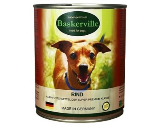 Корм для собак с говядиной 400 г Baskerville