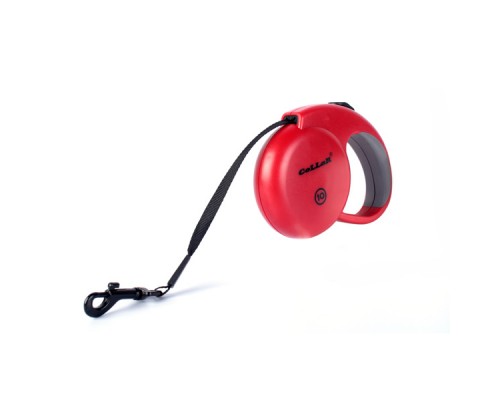 Рулетка Collar control 10 кг 3 м ручка комфорт стрічка червоний
